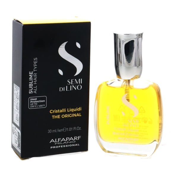 Alfaparf Milano Semi Di Lino Sublime Cristalli Liquidi Smoothing Serum 30ml