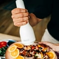 thumbnail image 2 of FinaMill USB Rechargeable Electric Pepper Mill Grinder with Spice Pod, Soft Cream, 2 of 3