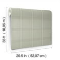 thumbnail image 6 of Chesapeake Auberge Sage Plaid Wallpaper, 6 of 7