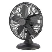 Good Housekeeping 12" 3-Speed Retro Table Fan