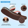 thumbnail image 4 of Sandalias STQ para mujer tipo flip flop con soporte de arco, varias tallas, talla 8, 4 of 8