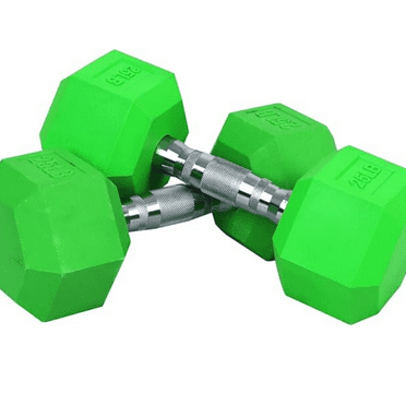 Colored Rubber Coated Hex Dumbbell Weight Set,Multiple Packages