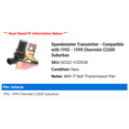 thumbnail image 2 of Speedometer Transmitter - Compatible with 1992 - 1999 Chevy C2500 Suburban 1993 1994 1995 1996 1997 1998, 2 of 2