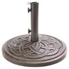 Jordan Manufacturing 28 lb. Brown Patio Umbrella Base