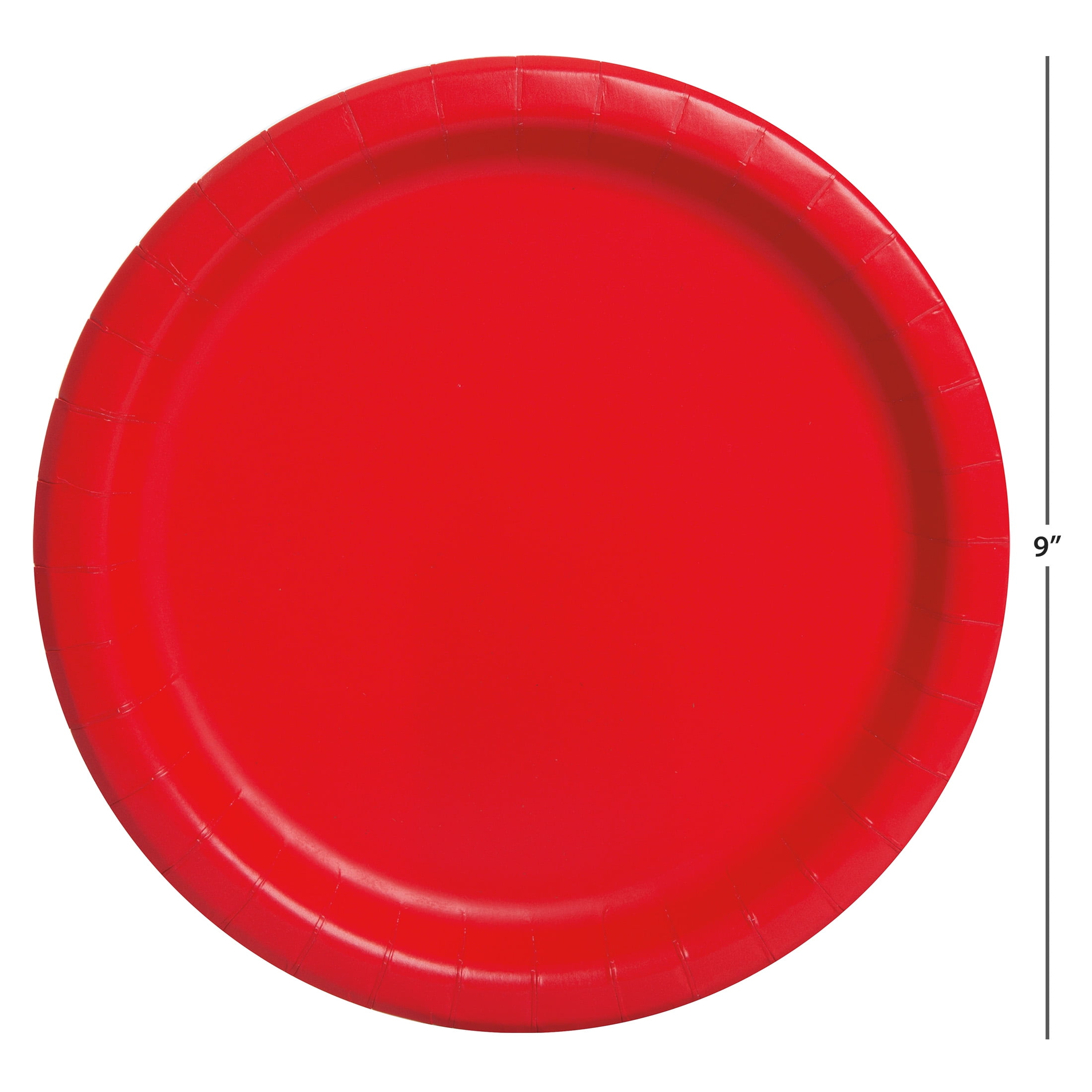 55 Ravishing Red 9\" Plates