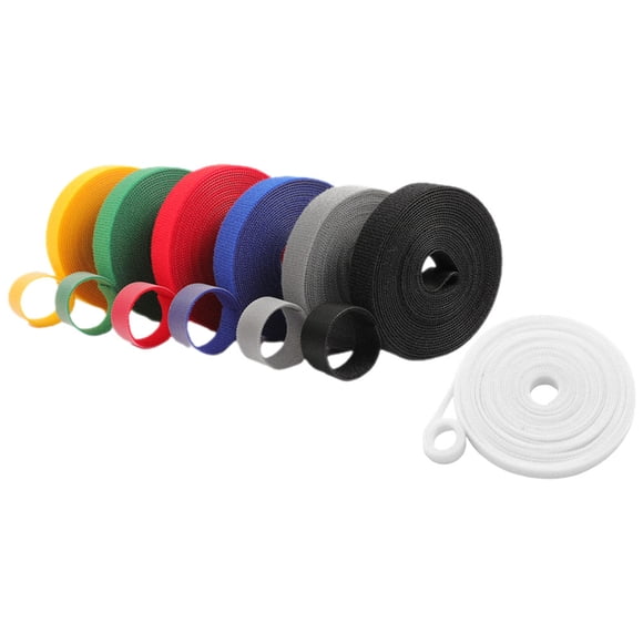 UPGRATOR 7Pcs Reusable Nylon Plant Ties Multi Use Garden Cable Ties with High Tensile Strength