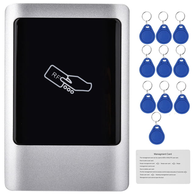 Lector RFID para exteriores, Wiegand, resistente al agua, gestión de acceso a puertas, tarjeta inteligente (IC)