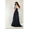 thumbnail image 6 of May Queen MQ1968 Juniors Womens Strapless Sequin Formal Dress, 6 of 9