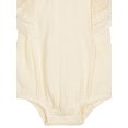 thumbnail image 4 of Modern Moments By Gerber Baby Girl Cotton Romper with Lace Sleeves, Sizes 0/3 Months - 24 Months, 4 of 7