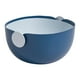 thumbnail image 1 of Escurridor de frutas, colador, utensilios de cocina, almacenamiento de alimentos de doble capa desmontable Azul, 1 of 7
