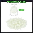 thumbnail image 2 of Uxcell 250 Pcs Cuentas de Pesca Brillantes, 7mm Cebo Redondo Duro Luminous para Equipos de Pesca de Agua Dulce y Salada para Rig de Bagre, Blanco, 2 of 7