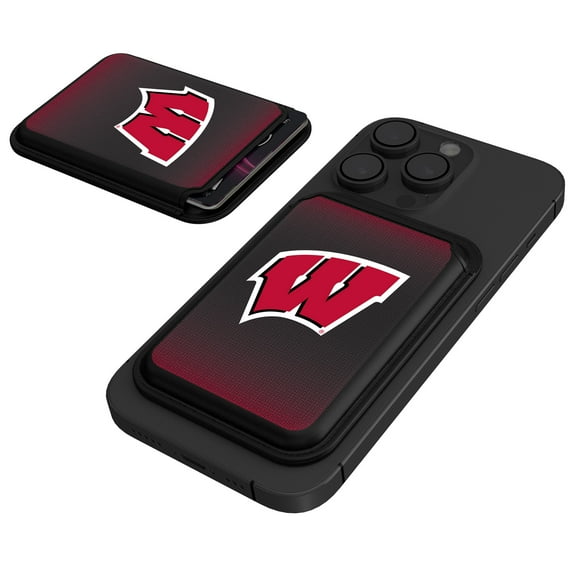 Keyscaper Wisconsin Badgers Magnetic Credit Card Wallet
