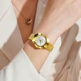 thumbnail image 5 of OLEVS Watches for Women Luxury Dress Waterproof Analog Quartz Fashion Gold Plated Tungsten Steel Roman Numeral Date Classic Female Ladies Watches Women Wrist Watches Gift Relojes para Mujer, 5 of 14