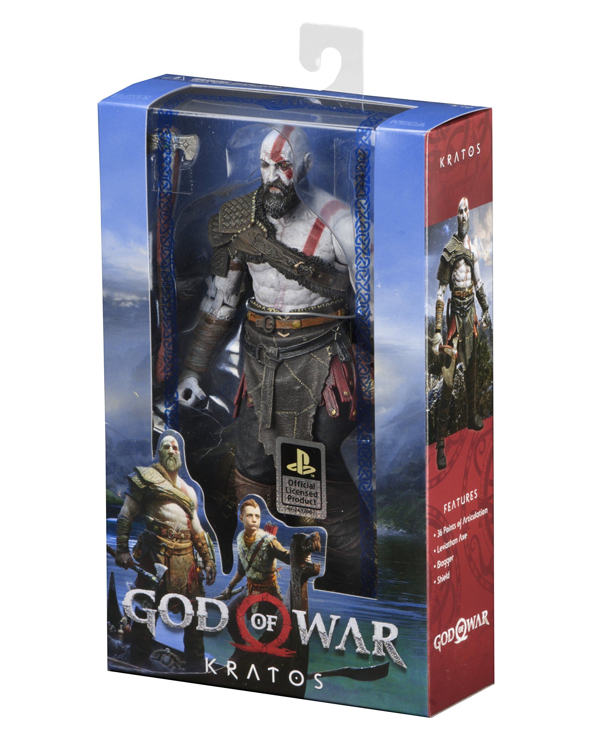 NECA God of War (2018) - 7" Scale Action Figure - Kratos
