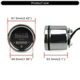 thumbnail image 5 of Motorcycle Fuels Gauge and Tachometer Speedometer with Clear LCD Screen, Suitable for Adventure Bikers, 5 of 8