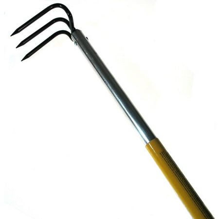 Flexrake 4430 60 in Handle 3 Prong Hula-Ho Pro Cultivator