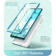 thumbnail image 2 of i-Blason Cosmo Series Case for Samsung Galaxy A12(2020 Release), Slim Full-Body Stylish Protective Case with Built-in Screen Protector (Blue), 2 of 6