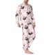 thumbnail image 2 of Fotbe Swan And Flowers2 Pijama de Hombre con Estampado de Manga Larga, Conjunto de 2 Piezas, Ropa de Dormir Suave y Cómoda con Bolsillos-Small, 2 of 7