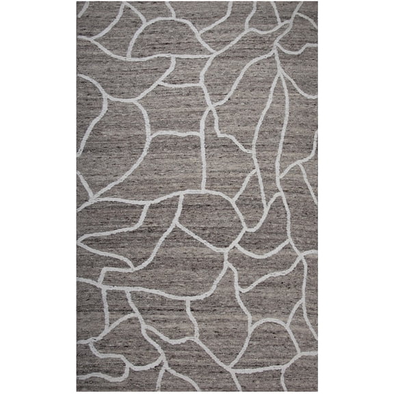 Rizzy Rugs Bixby Area Rug BX06TN Modern Ivory, 5' x 7' 6", Tan