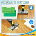 KEEPOW Reusable Vacmop Replacement Pads Compatible with Shark Vac Mop VM252 VM200 VC205 VM250