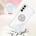 thumbnail image 4 of Glitter Clear Sparkly Bling Case for Samsung Galaxy A05s, Flowing Liquid Quicksand Cover with Diamond Ring Holder Case for Samsung Galaxy A05s  Colorful, 4 of 7