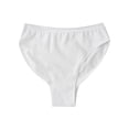 thumbnail image 3 of Rswnyirn 3Pcs Kids Girls Ballet Dance Briefs Panties Gymnastics Training Bottoms Undergarment White 5-6, 3 of 5