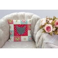 thumbnail image 4 of Raas Cat Love Fabric Decorative Pillow, 4 of 4
