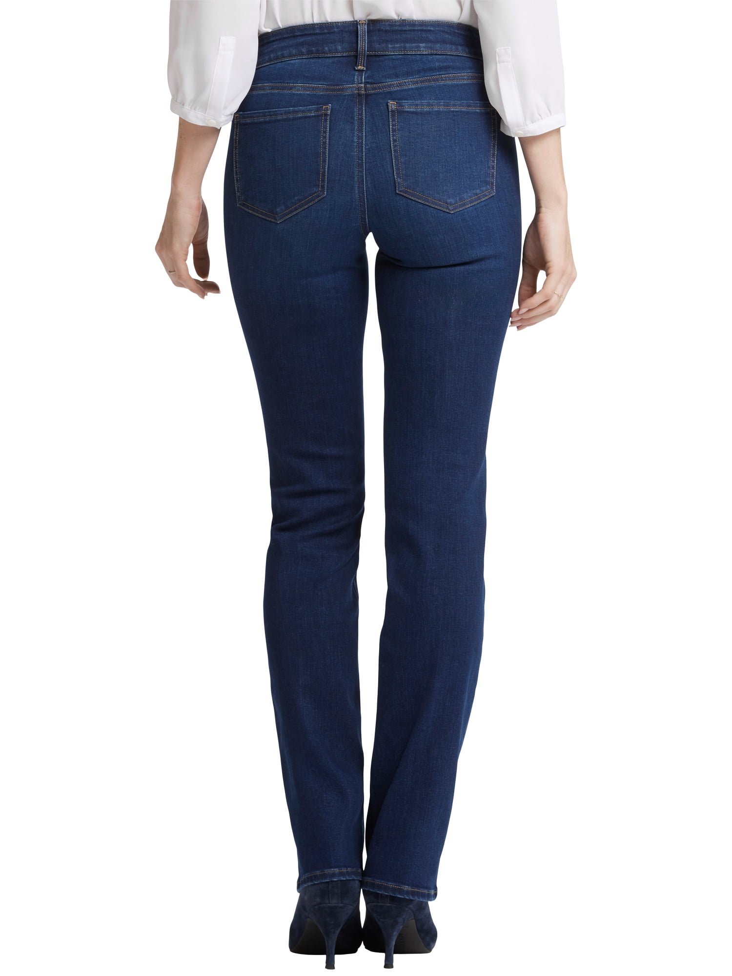 NYDJ Women’s, Women’s Petite, and Women’s Plus Marilyn Straight Jean, Sizes 2-24, featuring Lift Tuck® Technology