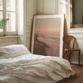 thumbnail image 2 of Outer Banks Sunrise 02 - Nags Head North Carolina Photography Beach Sunset Ocean Coast Minimalist Pastel Landscape Oak Framed Wall Art Print 11 x 14 inches, 2 of 12