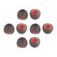 thumbnail image 1 of 30 tapones de silicona de repuesto para auriculares con cancelación de ruido (rojos), 1 of 5