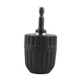 thumbnail image 1 of Drill Chuck Clip, Keyless Drill Bit Plastic&Metal Keyless Drill Chuck, Chuck Clip Durable Home For 9.3mm Axis Industry, 1 of 8
