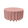 thumbnail image 1 of LA Linen TCpop120R-RoseP79 Polyester Poplin Tablecloth, Dusty Rose - 120 in. Round, 1 of 1