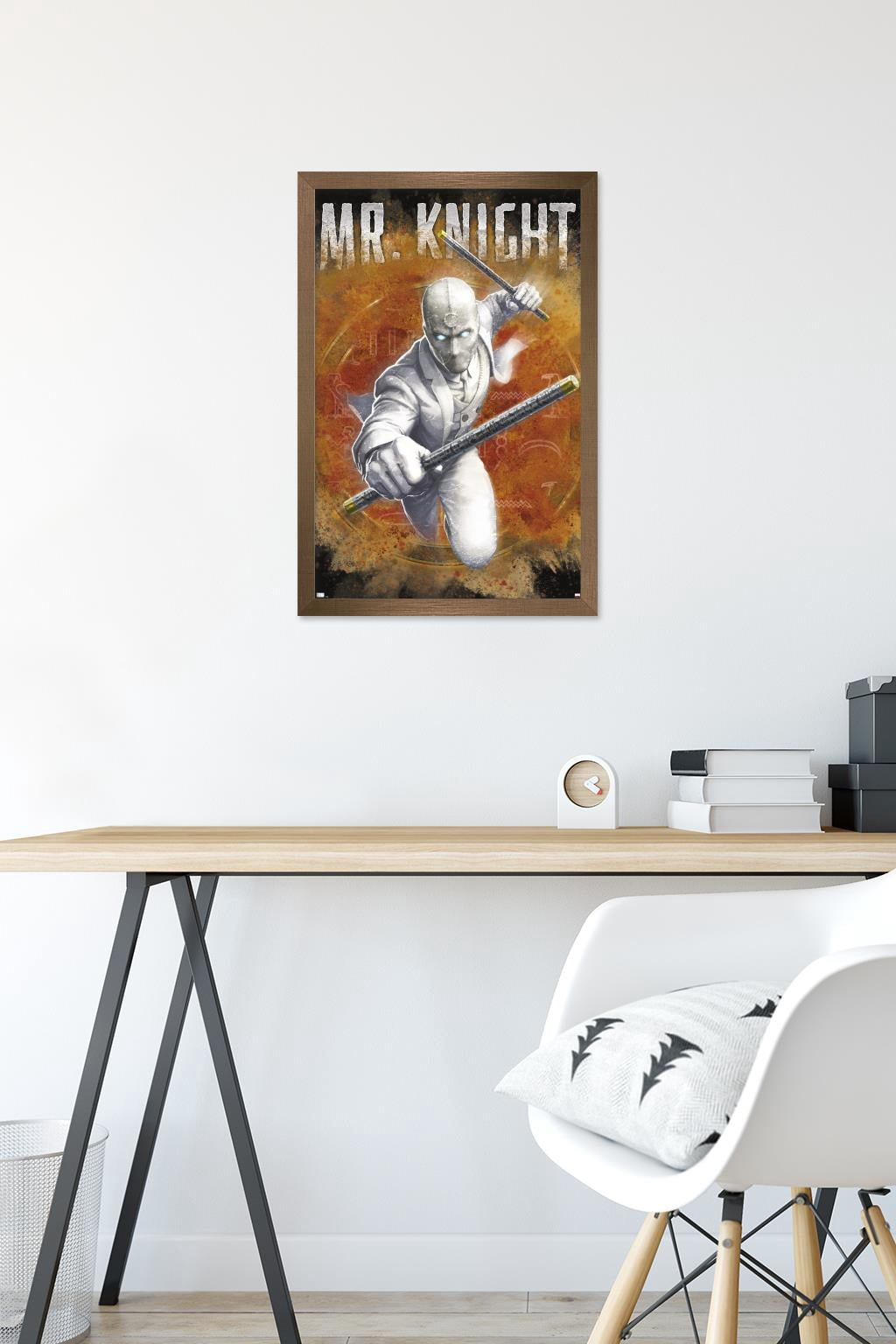 Marvel Moon Knight - Mr. Knight Wall Poster, 14.725" x 22.375" Framed