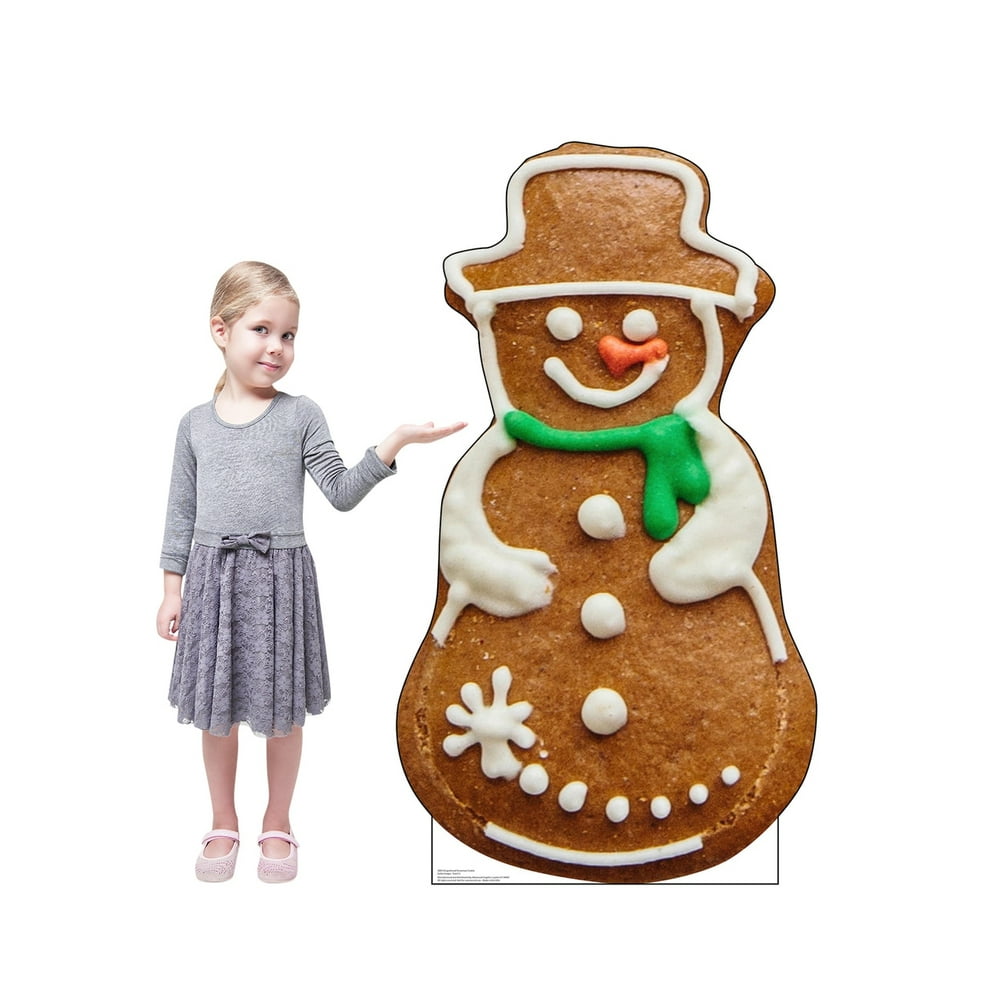Gingerbread Snowman Cookie