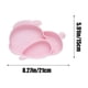 thumbnail image 3 of Juego de platos divididos de silicona para niños pequeños con forma de conejo, plato infantil, plato para niños, plato para bebés, plato de silicona, plato dividido, plato de silicona para, 3 of 7