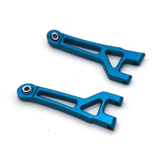Ounissouiy RCGOFOLLOW brazo de suspensión delantero mejorado Rc brazo de suspensión delantero para 1/16 MJX H16 16207 16208 16209 16210 Crawler Kits de construcción modelo Azul