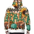 thumbnail image 7 of Salouo Happy Fall Y'All Pattern Men's Fall Hoodie Sweatshirt,Sport Hoodie with Pockets for Men Pullover Casual Hooded Sweatshirt-Small, 7 of 7