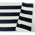 thumbnail image 7 of Fennco Styles Woven Bold Striped Area Rug 24" W x 36" L - Black Cotton Blend Carpet Indoor Outdoor Floor Mat for Living Room, Entryway, Bedroom and Floor Décor, 7 of 7