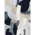 thumbnail image 2 of Vess, June Erica 12x14 White Modern Wood Framed Museum Art Print Titled - Neutral Veil I, 2 of 4