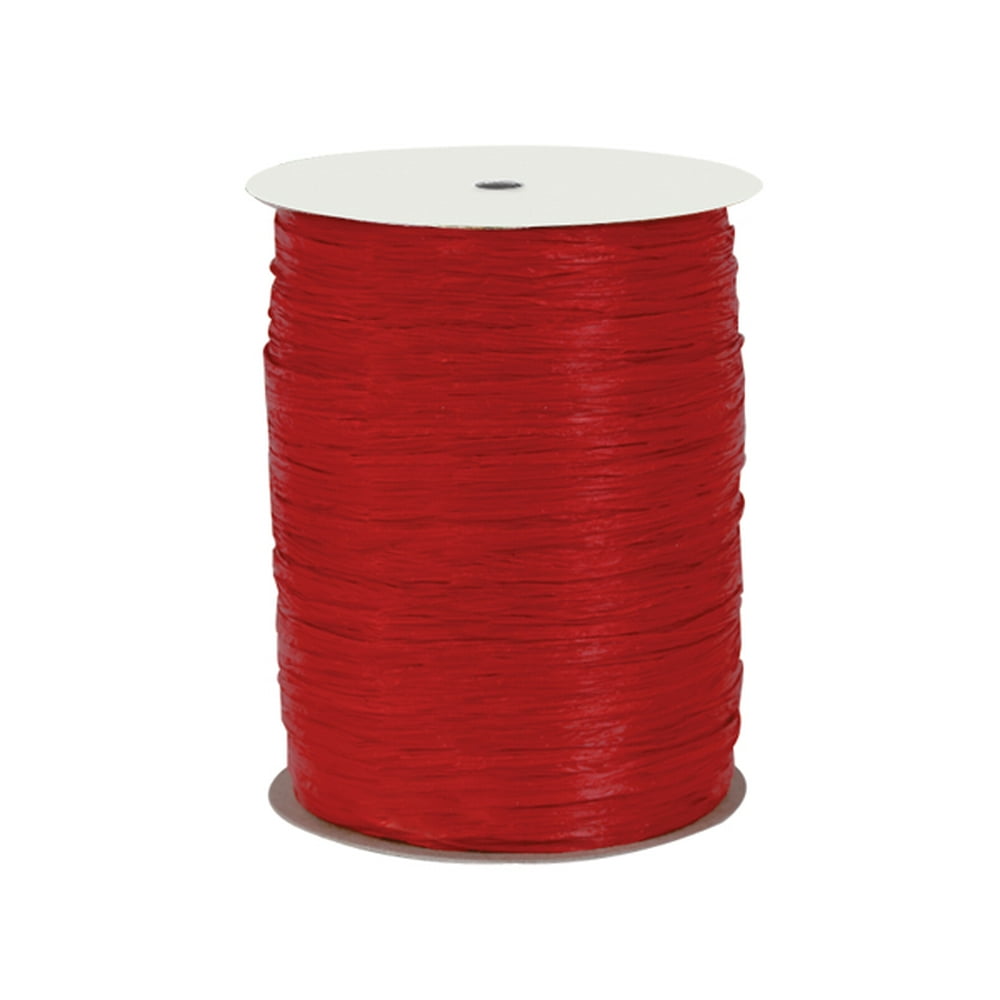 Paper Red gift packaging Raffia Ribbon