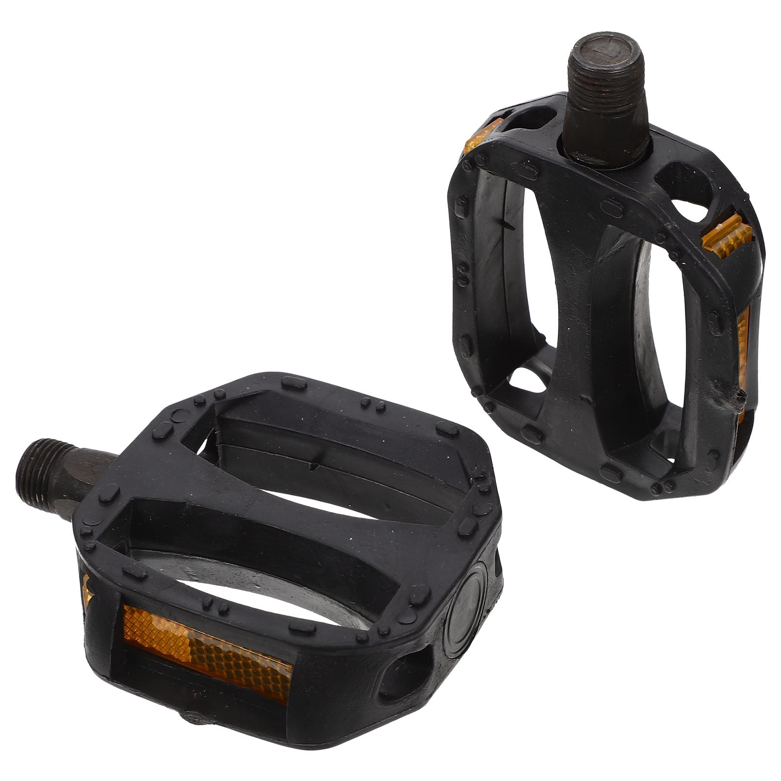 Pédales De Vélo VTT Antidérapantes En Nylon Léger – Paire Noire, Pour Garçons Et Filles, Accessoire Outdoor Adapté Au Tout-Terrain