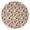 Doberman Heart Multi, variant on 47 Inch Round Flannel Blanket for Adults & Kids, Soft, Cozy, Lightweight, Home, Travel, Indoor & Outdoor,Doberman Heart Layered Beige Pattern