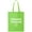 Lime, variant on Chaotic Neutral Cotton Canvas Tote Bag