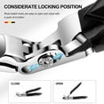thumbnail image 4 of YZhouD Outfany Clipmaster Pro Nail Clippers, Clipmaster Pro Toenail Clippers, Clip Master Pro Toenail Clipper, Sherum Clipmaster Pro, Large Angled Head Toenail Clippers With Wide Opening (1pcs), 4 of 8