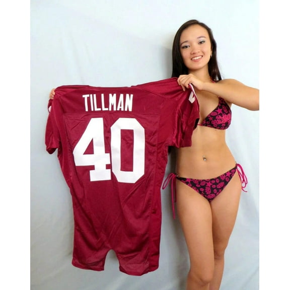 Pat Tillman Arizona Cardinals Nike Pro Cut Jersey – Authentic Stitched Tackle Twill, New