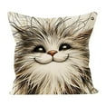 thumbnail image 2 of JIAHomeV Home Decor Funny Bird Pillowcase New Linen Print Cushion Cover Cushion Cover B,40x40cm, 2 of 4