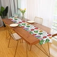 thumbnail image 2 of Yayeee Table Runner 70 inches Long Home Kitchen Dinning Party Decoration, Red Vegetables Pattern, 2 of 7