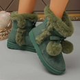 thumbnail image 6 of SACFOF Women's Mid-calf Winter Snow Boots Lightweight Warm Faux Fur Lining Pull on Comfortable Outdoor Booties Shoes for Women, 6 of 6