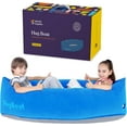 thumbnail image 4 of Inflatable Compression Boat Lounger for Kids – Sensory Therapy Seat with Air Pump & Repair Kit – Aqua, 4 of 13