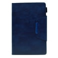 thumbnail image 5 of Dteck Case for Samsung Tab A7 Lite 8.7 inch T220 T225 (2021),Magnetic Leather Case Card Slots Wallet Shockproof Rubber Kickstand Cover,Blue, 5 of 6
